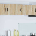 Wall kitchen cabinet with Sonoma Oak door 60 x 31 x 40 cm