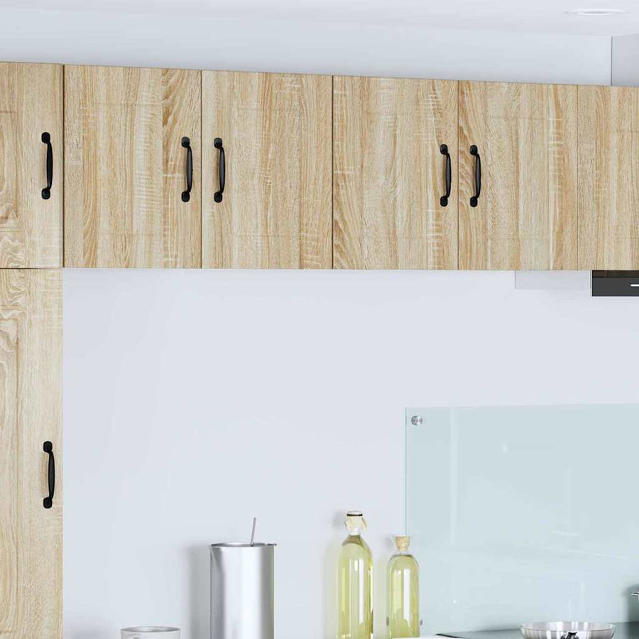 Keukenwandkasten met plank 2 pcs Sonoma Eiken 60 x 31 x 40 cm