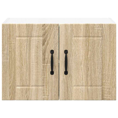 Keukenwandkasten met plank 2 pcs Sonoma Eiken 60 x 31 x 40 cm