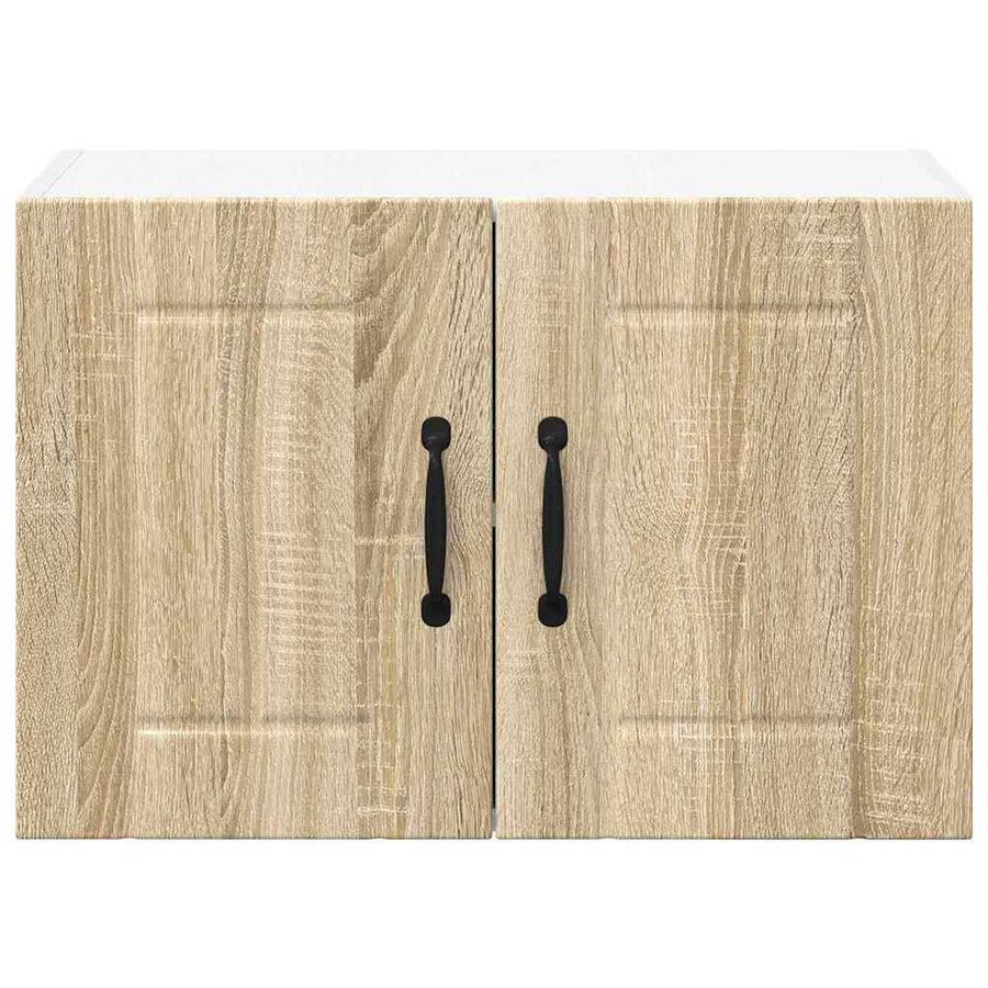 Keukenwandkasten met plank 2 pcs Sonoma Eiken 60 x 31 x 40 cm