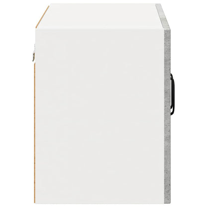 Keukenkast aan de muur Beton Grijs 60 x 31 x 40 cm Bewerkt hout