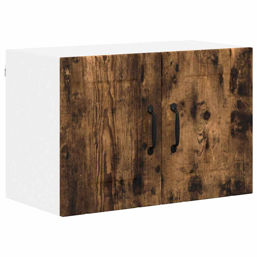 Keukenkast aan de muur met plank Gerookt eiken 60 x 31 x 40 cm