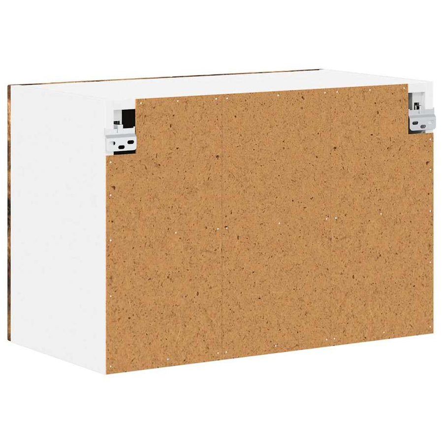 Keukenkast aan de muur met plank Gerookt eiken 60 x 31 x 40 cm