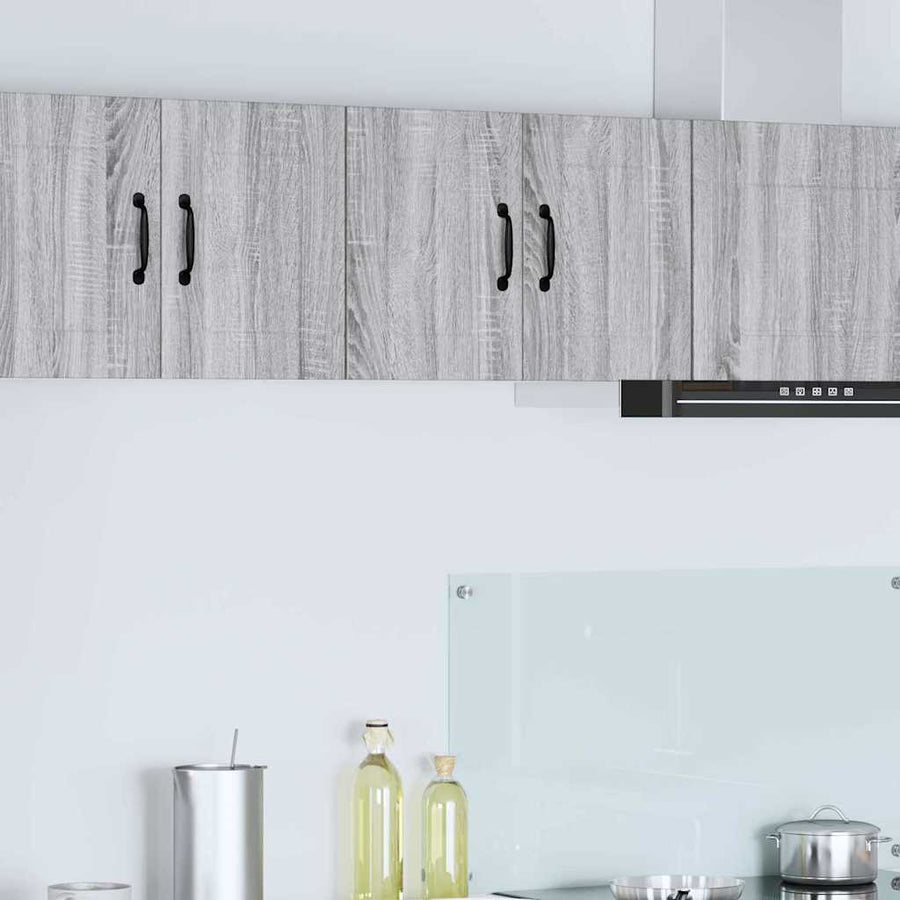 Keukenkast aan de muur met plank Grijs Sonoma 60 x 31 x 40 cm