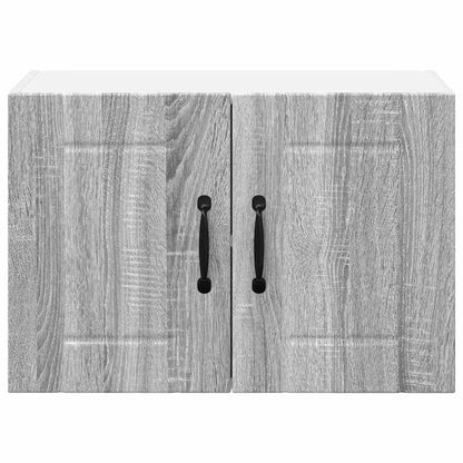 Keukenkast aan de muur met plank Grijs Sonoma 60 x 31 x 40 cm