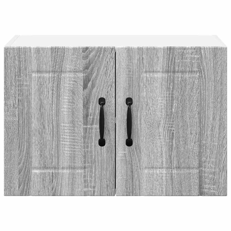 Keukenkast aan de muur met plank Grijs Sonoma 60 x 31 x 40 cm