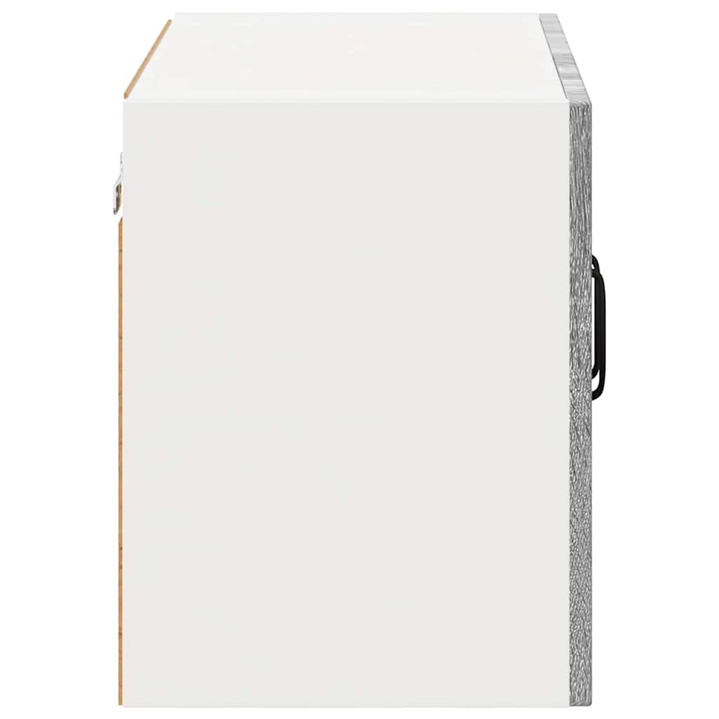 Keukenwandkasten met plank 2 pcs Grijs Sonoma 60 x 31 x 40 cm