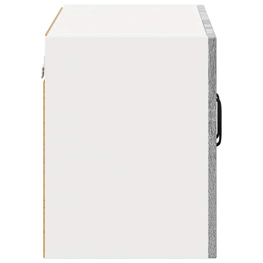 Keukenwandkasten met plank 2 pcs Grijs Sonoma 60 x 31 x 40 cm