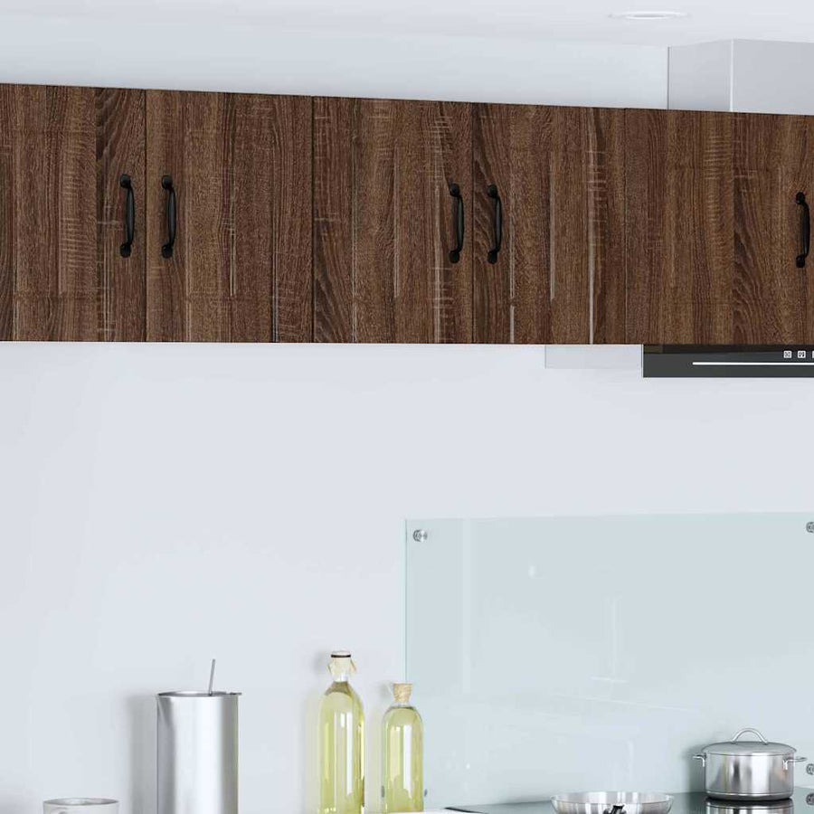 Keukenkast aan de muur Bruin Eiken 60 x 31 x 40 cm Bewerkt hout