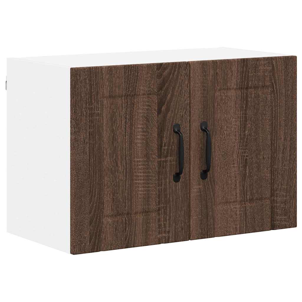 Keukenkast aan de muur Bruin Eiken 60 x 31 x 40 cm Bewerkt hout