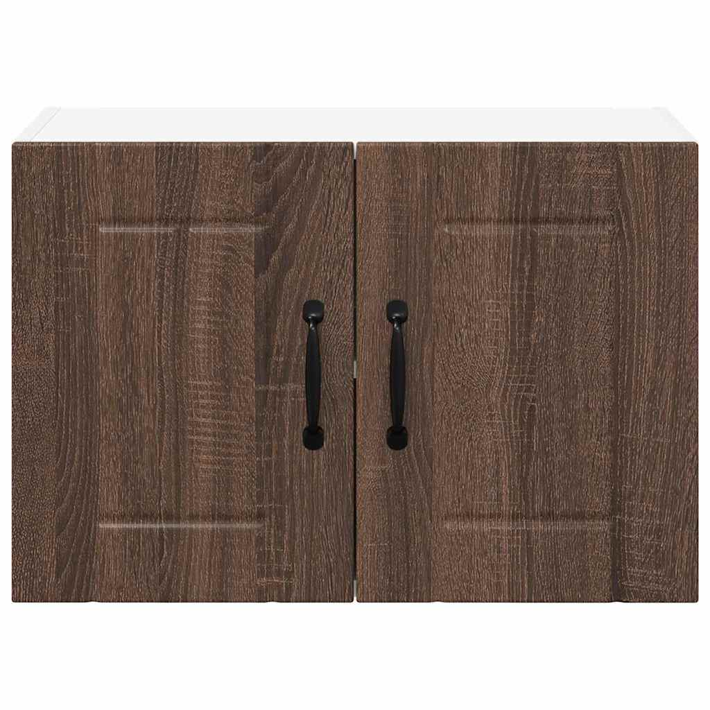 Keukenkast aan de muur Bruin Eiken 60 x 31 x 40 cm Bewerkt hout