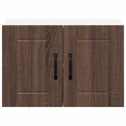 Keukenkast aan de muur Bruin Eiken 60 x 31 x 40 cm Bewerkt hout
