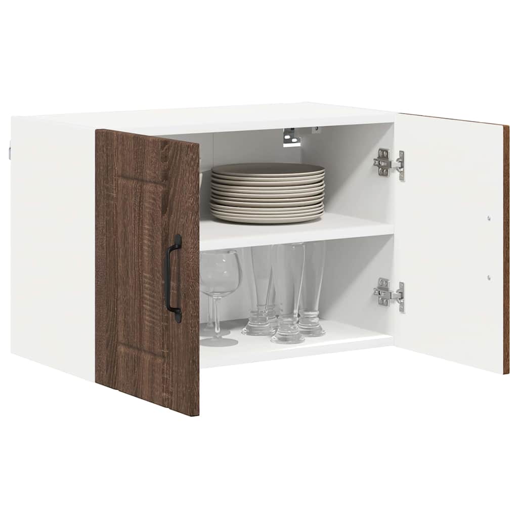 Keukenkast aan de muur Bruin Eiken 60 x 31 x 40 cm Bewerkt hout