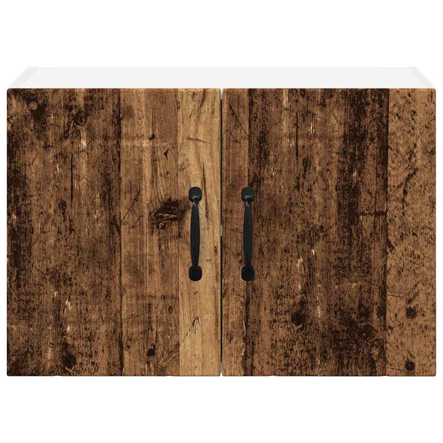 Keukenkast aan de muur Oud Hout 60 x 31 x 40 cm Bewerkt hout