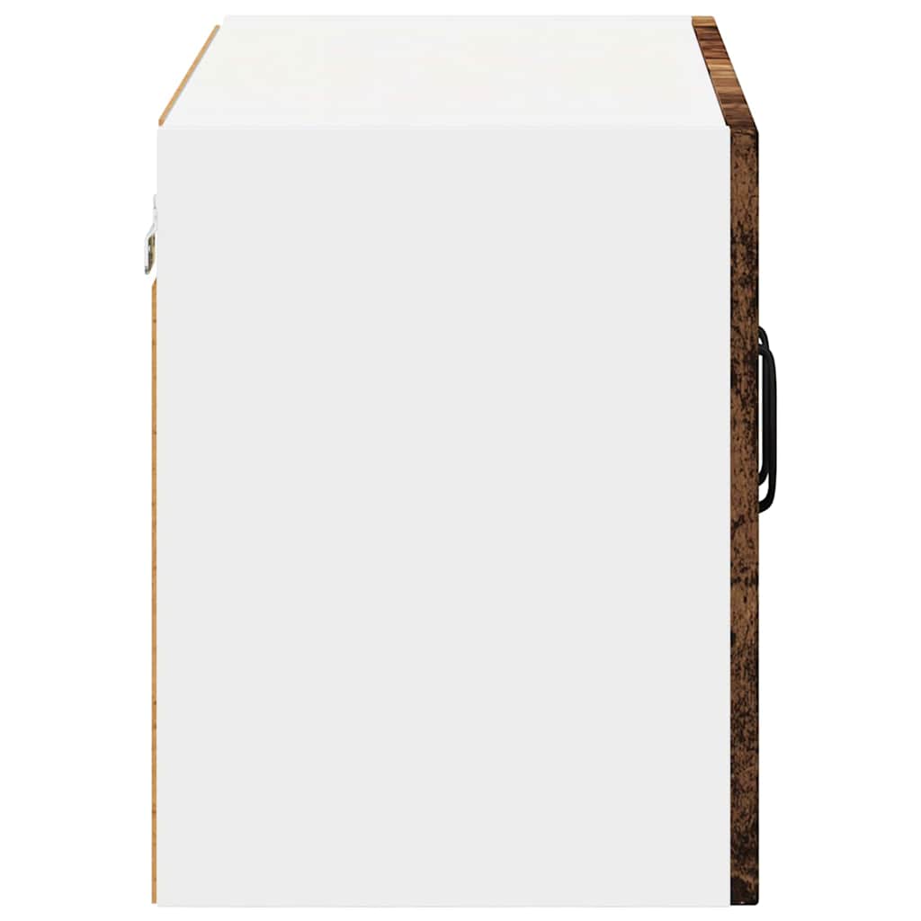 Keukenwandkasten 2 pcs Oud Hout 60 x 31 x 40 cm Bewerkt hout