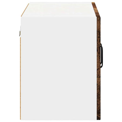 Keukenwandkasten 2 pcs Oud Hout 60 x 31 x 40 cm Bewerkt hout