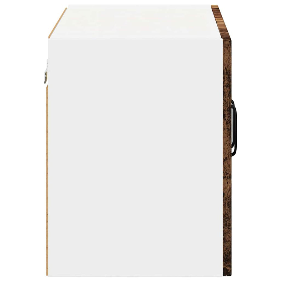 Keukenwandkasten 2 pcs Oud Hout 60 x 31 x 40 cm Bewerkt hout