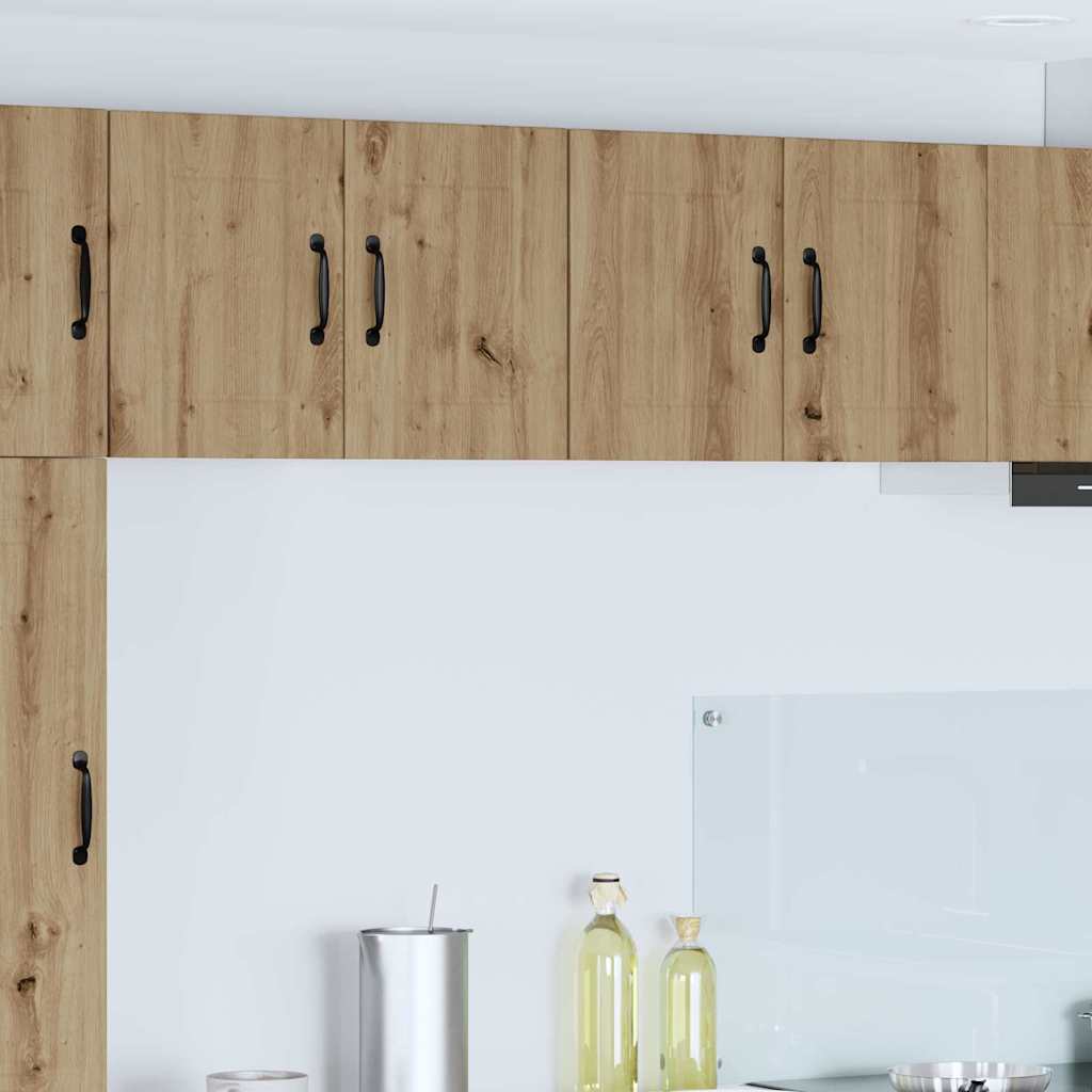 Keukenwandkasten met plank 2 pcs Artisan Eiken 60 x 31 x 40 cm