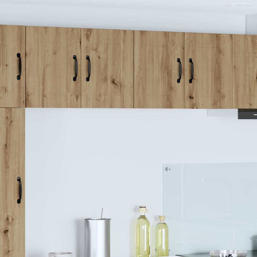 Keukenwandkasten met plank 2 pcs Artisan Eiken 60 x 31 x 40 cm