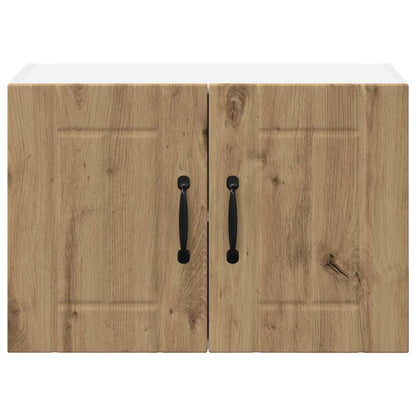 Keukenwandkasten met plank 2 pcs Artisan Eiken 60 x 31 x 40 cm