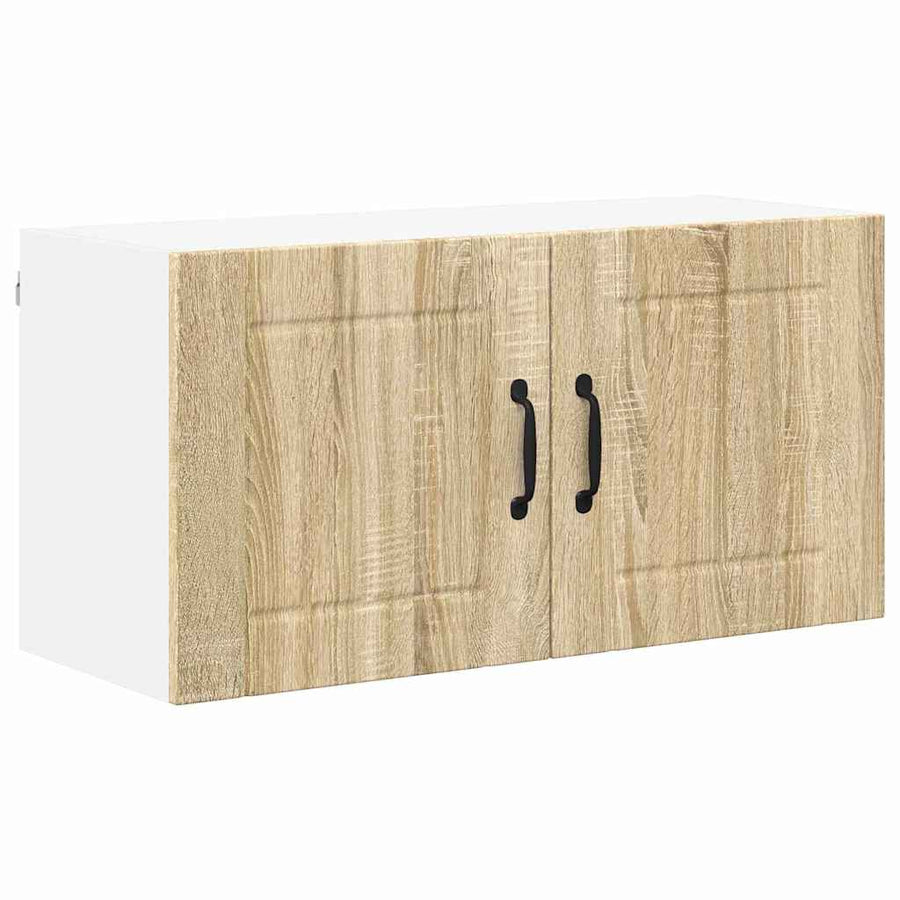 Keukenkast aan de muur met plank Sonoma Eiken 80 x 31 x 40 cm