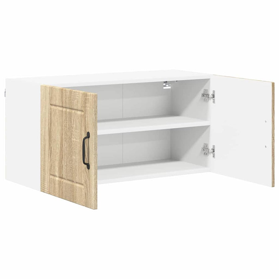 Keukenkast aan de muur met plank Sonoma Eiken 80 x 31 x 40 cm