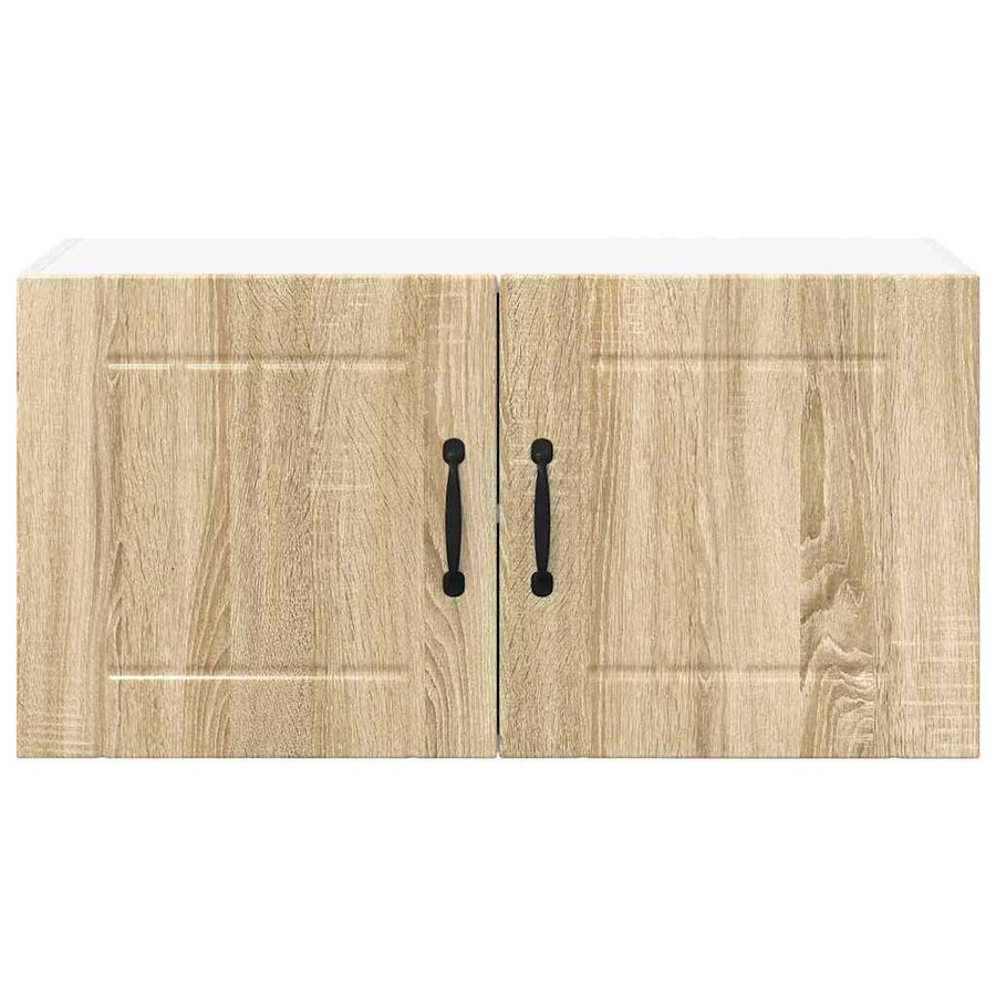 Keukenkast aan de muur met plank Sonoma Eiken 80 x 31 x 40 cm