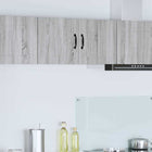 Keukenkast 80x31x40 cm grijs sonoma bewerkt hout