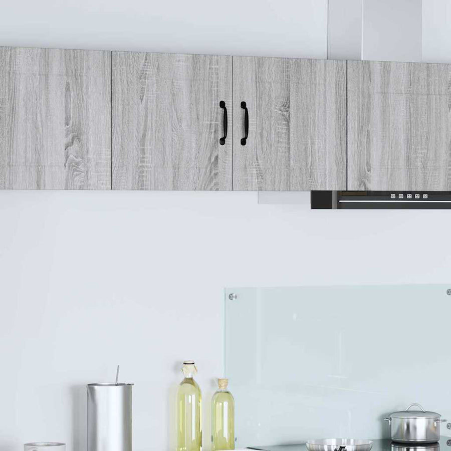 Keukenkast aan de muur met plank Grijs Sonoma 80 x 31 x 40 cm