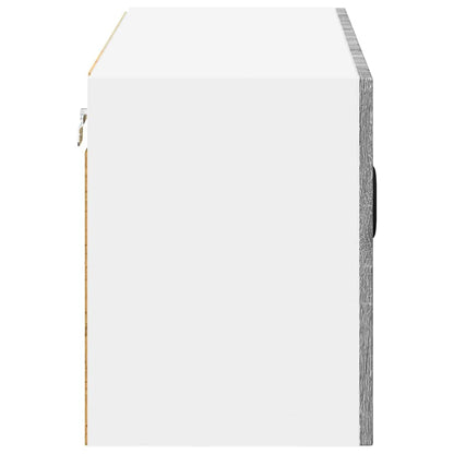Keukenkast aan de muur met plank Grijs Sonoma 80 x 31 x 40 cm