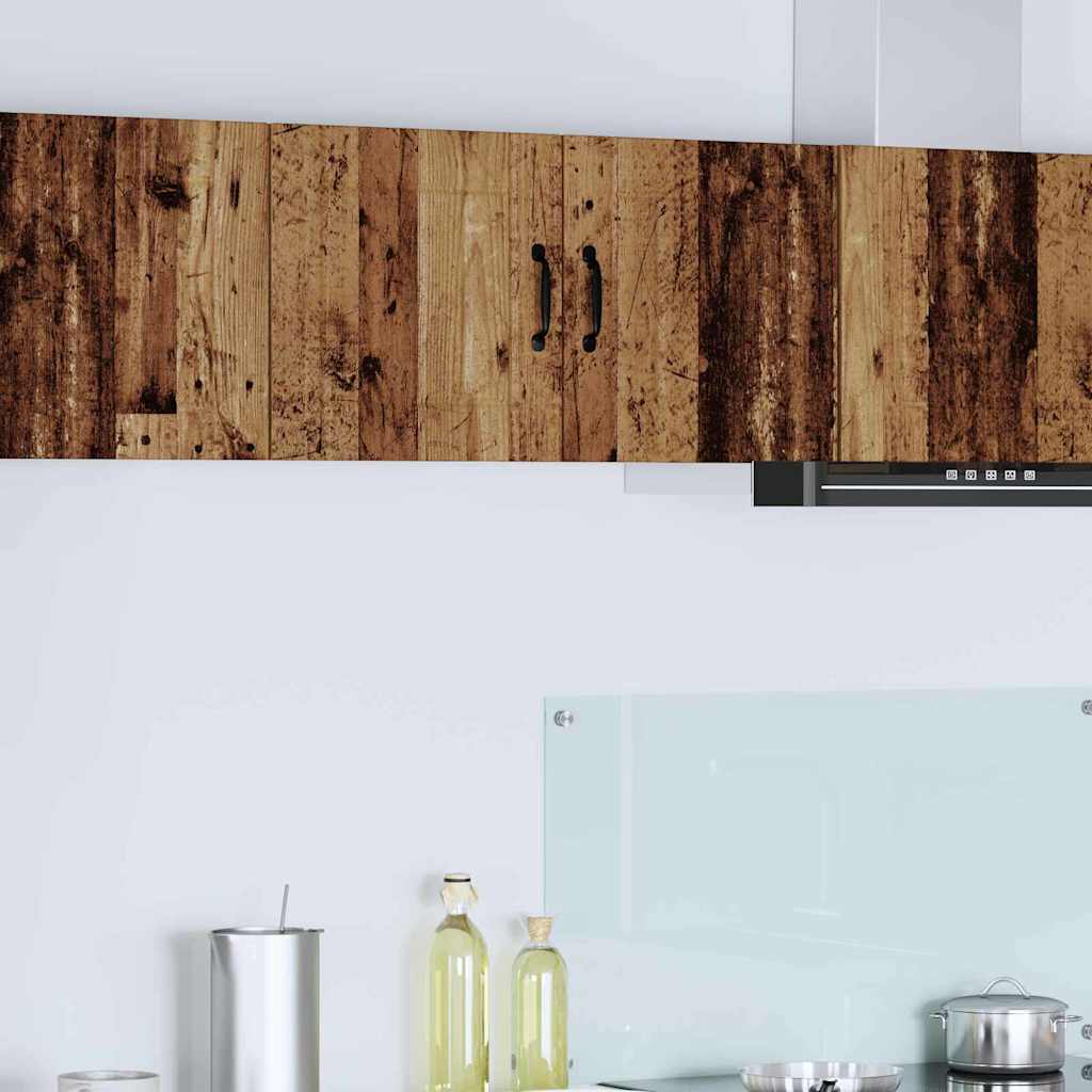 Keukenkast aan de muur Oud Hout 80 x 31 x 40 cm Bewerkt hout