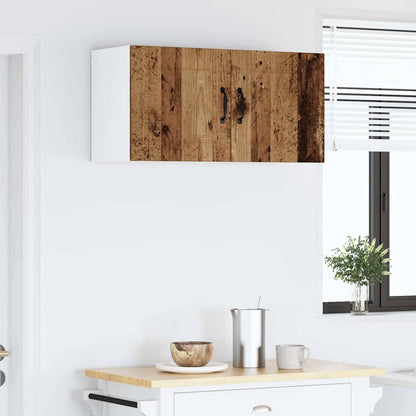 Keukenkast aan de muur Oud Hout 80 x 31 x 40 cm Bewerkt hout