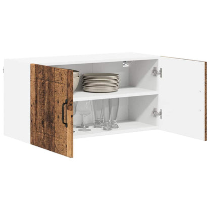 Keukenkast aan de muur Oud Hout 80 x 31 x 40 cm Bewerkt hout