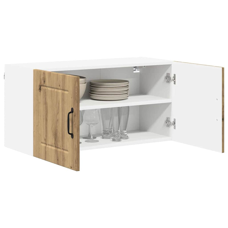 Keukenkast aan de muur met plank Artisan Eiken 80 x 31 x 40 cm