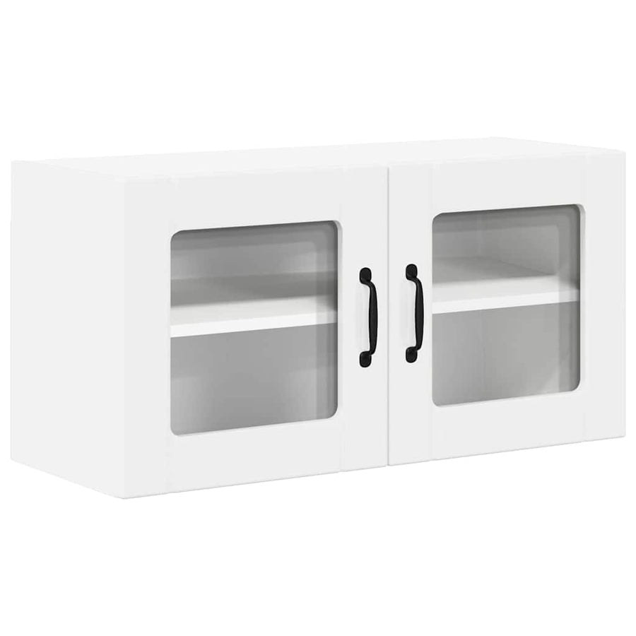 Keukenkast aan de muur Wit 80 x 31 x 40 cm Bewerkt hout