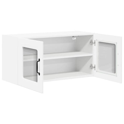 Keukenkast aan de muur Wit 80 x 31 x 40 cm Bewerkt hout