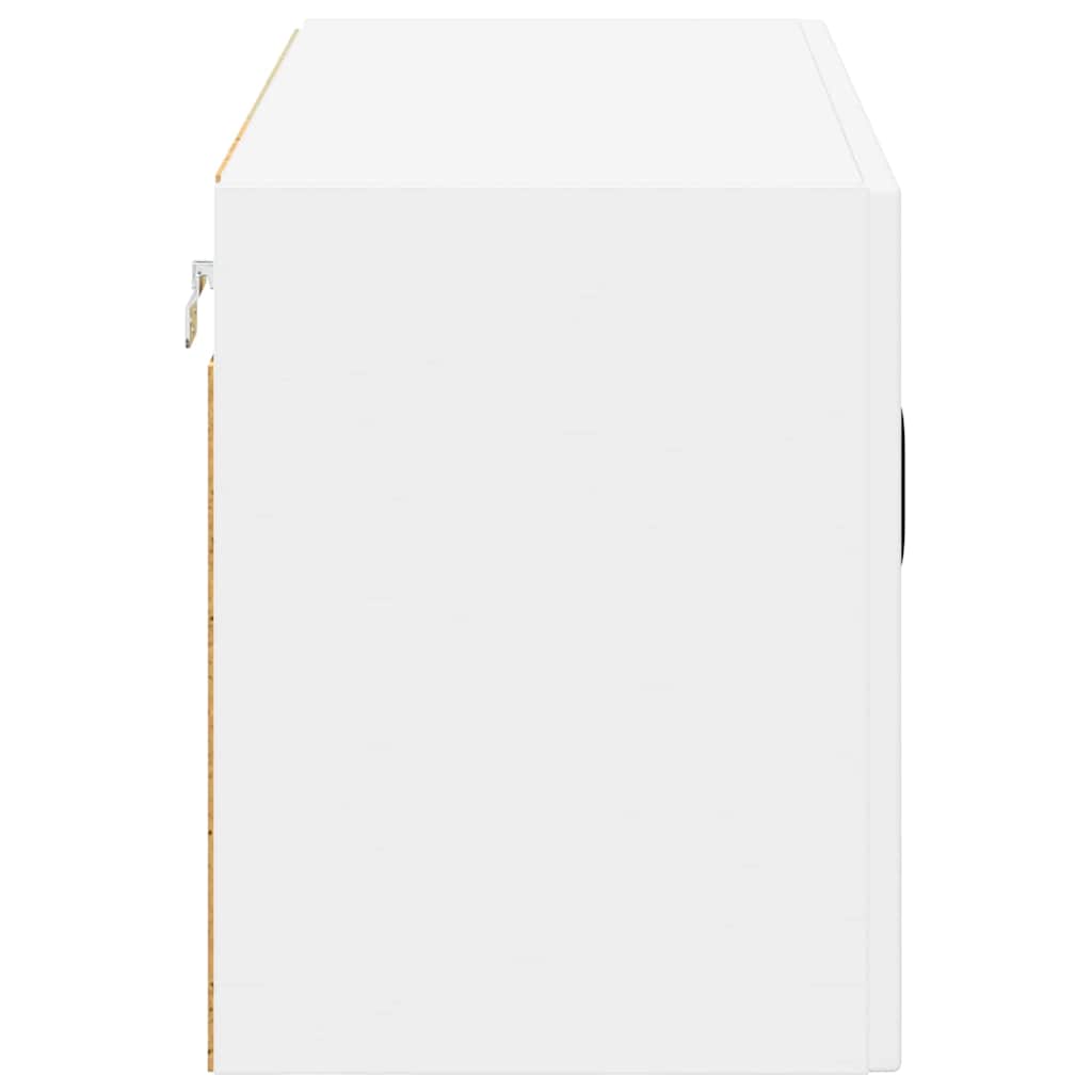 Keukenkast aan de muur Wit 80 x 31 x 40 cm Bewerkt hout
