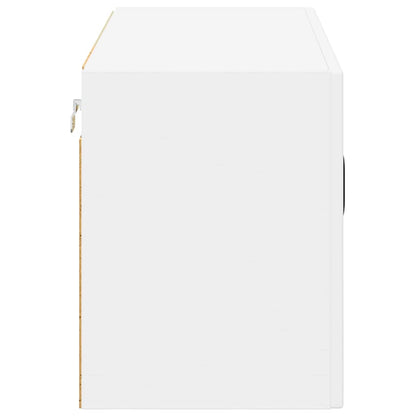 Keukenkast aan de muur Wit 80 x 31 x 40 cm Bewerkt hout
