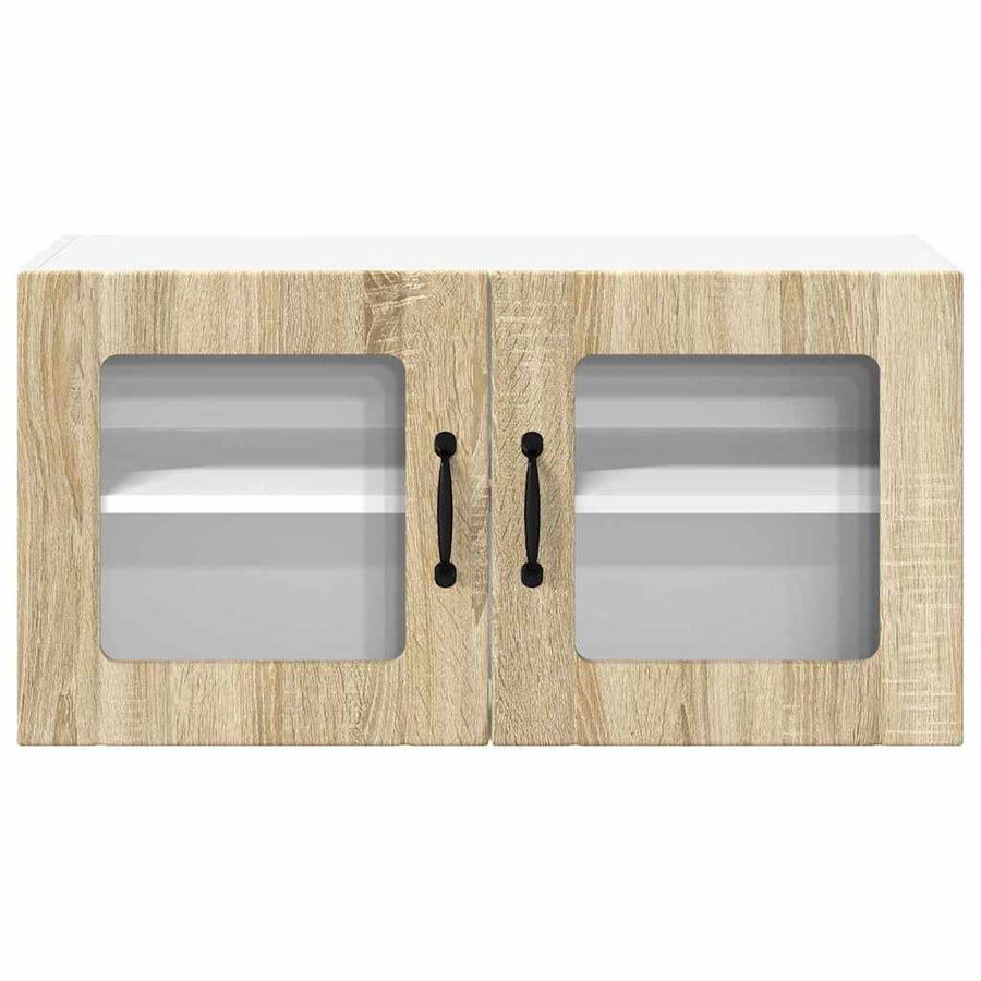 Keukenkast aan de muur met plank Sonoma Eiken 80 x 31 x 40 cm