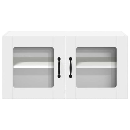 Keukenkast aan de muur met plank Hoogglans wit 80 x 31 x 40 cm