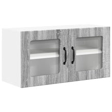 Keukenkast aan de muur met plank Grijs Sonoma 80 x 31 x 40 cm