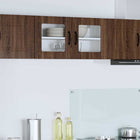 Keukenkast 80x31x40 cm bruin eiken