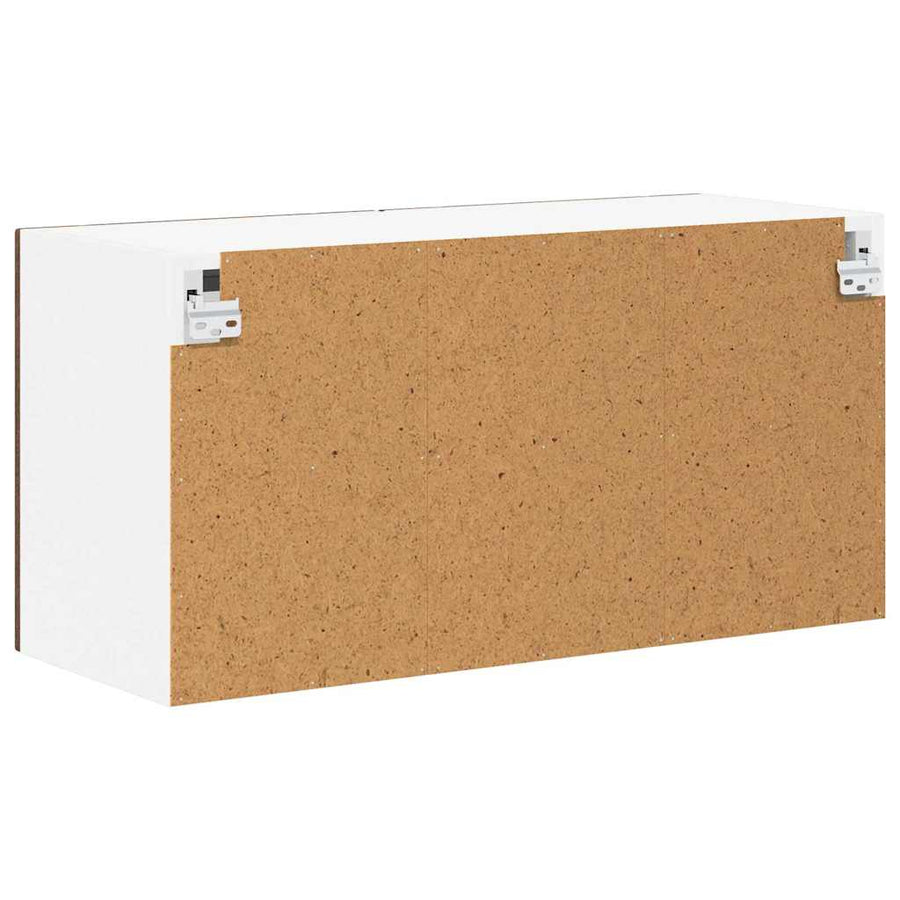 Keukenkast aan de muur Bruin Eiken 80 x 31 x 40 cm Bewerkt hout