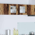 Keukenkast 80x31x40 cm oud hout bewerkt hout
