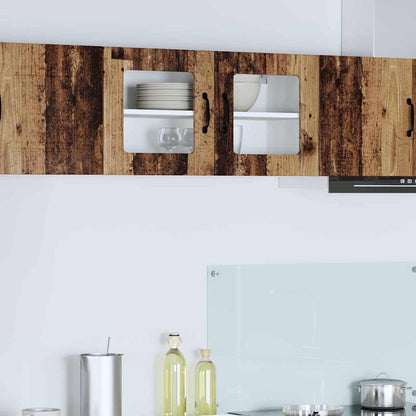 Keukenkast aan de muur Oud Hout 80 x 31 x 40 cm Bewerkt hout