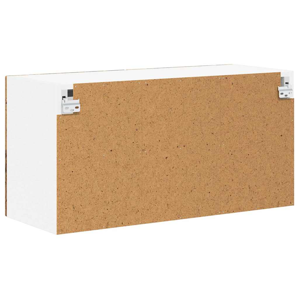 Keukenkast aan de muur Oud Hout 80 x 31 x 40 cm Bewerkt hout