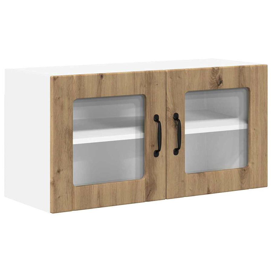 Keukenkast aan de muur met plank Artisan Eiken 80 x 31 x 40 cm
