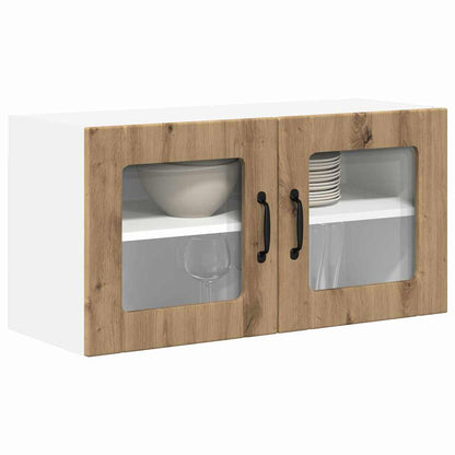 Keukenkast aan de muur met plank Artisan Eiken 80 x 31 x 40 cm