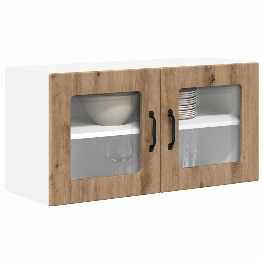 Keukenkast aan de muur met plank Artisan Eiken 80 x 31 x 40 cm