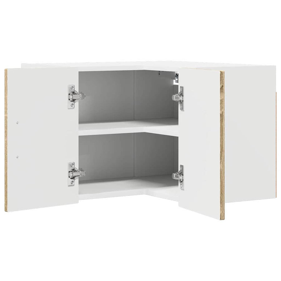 Keukenkast aan de muur met plank Sonoma Eiken 57 x 57 x 40 cm